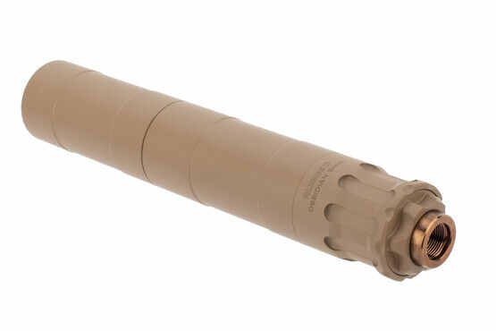 Rugged Suppressors Obsidian 9mm silencer features a direct thread attachment